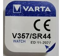Varta Batería V357 de 1,55 V/180 mAh para reloj de alto drenaje
