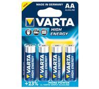 Pack 4 pilas alcalinas aa varta