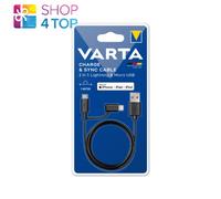 VARTA Cable de Carga y Sincronización 2 IN 1 Micro USB & 8 Patillas 57943 1