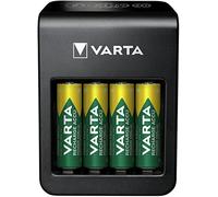 Varta Lcd Pug Cargador+ Con 4x2100mah Aa One Size Black