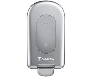 VARTA cargador inalámbrico ultra rápido con hasta 15 W para carga inalámbrica ultra rápida, compatible Qi, tecnología Dual Coil, incluye cable USB tipo C tecnología Dual Coil, incluye cable USB tipo C