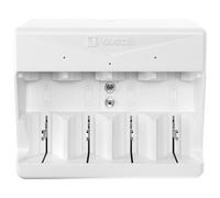 VARTA Universal Charger para 2/4 Pilas Recargables AA, AAA, C, D y 1 9V NiMH, Incl. Cable USB Tipo C