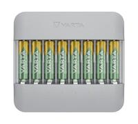 VARTA Cargador para 8 AA/AAA Pilas Recargables, Eco Charger Multi Recycled