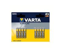 VARTA Cargadores Marca Modelo CF8 SUPERLIFE ZINCO Carbone AAA