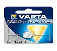 Varta Pila de botón de litio de 3 V Electronics CR1/3N, paquete de 1 unidad, pilas de botón en un blíster original de 1 unidad