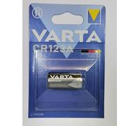 Varta CR123A 1-BL Single-Use Battery Lithium 3V - Pilas (Single-Use Battery, Litio, Cilíndrico, 3V, 1 Pieza(s), 1600mAh)