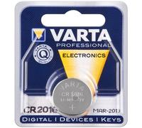 Varta CR2016 de botón de Litio (3 V, 90 mAh, 10 Unidades)