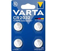 VARTA CR2032 Pila de botón de Litio, ampolla de 4, CR2032-3V 4er Pack