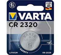 Varta cr2320 lote de 1 blister de 1 pila de botón de litio 3 v cr2320