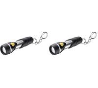 Varta Day Light 16605101421 - Linterna Llavero 1 x 5 mm LED, 12 Lumens, 22m de Alcance, 1 x AAA Incluida (Paquete de 2)