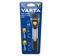 VARTA Día Luz Múltiple LED F20 Linterna 16632 40Lm 2xAA batteries Incluye Nuevo