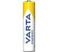 VARTA Energy - 1 Pack de 4 pilas alcalinas AAA