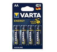 Varta Energy Pilas Alcalinas AA Pack 4 Unidades