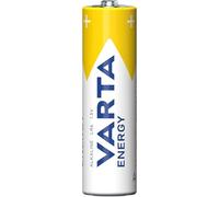 Varta Energy - Pilas alcalinas AA, Pack x4, Azul
