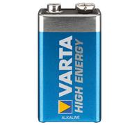 Varta High Energy 9V Block Alkali 9V batería no Recargable - Pilas no Recargables (Alcalino, 9 V, 6LR61)