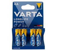 Pack 4 pilas alcalinas aa varta