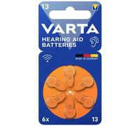 Varta Baterías de botón para audífonos 393552 (V13) – 6 unidades