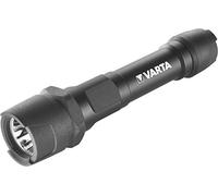 VARTA Indestructible F20 1 Vatio LED Linterna/Linterna de trabajo, incluye 2 x LONGLIFE Power AA, de larga duración, resistente al agua y al polvo, absorbe impactos, negro