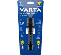 Varta Indestructible F20 Pro Negro Linterna de mano LED