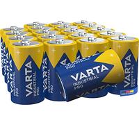 VARTA Industrial - Pilas alcalinas D / LR20 / Mono (pack de 20 Unidades, 1.5 V)
