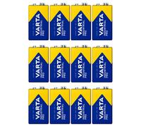 Varta Industrial Pro - 12 pilas alcalinas 9V (6LR61) 580 mAh