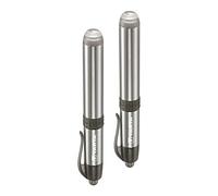Varta Lámpara de diagnóstico LED doble paquete incluye 1 pila AAA, luz de pluma, lámpara de pupila, extremadamente delgada y ligera, linterna para uso hospitalario, consultorio médico