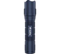 Varta Linterna F20 LED (carcasa de aluminio, enfoque de precisión, pequeña, funciona con pilas), color azul