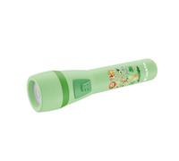 Varta Linterna infantil Kids, diseño jungla, cristal protector ocular, | Linterna conforme a la directiva de juguetes UE, a prueba de niños compartimento de pilas, plástico, 2x AA Pilas