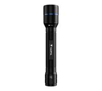VARTA Linterna LED recargable y batería externa, Night Cutter Pro F40R, para exteriores y hogar, 2000 Lúmenes, resistente al agua IP67, aluminio de aviación, enfoque preciso y cordón