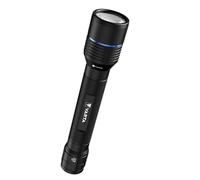 VARTA Linterna LED recargable y batería externa, Night Cutter Pro F40R, para exteriores y hogar, 2000 Lúmenes, resistente al agua IP67, aluminio de aviación, enfoque preciso y cordón
