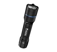 VARTA Linterna Táctica LED recargable, Night Cutter Pro F20R tactical, para exteriores y hogar, 1000 Lúmenes, resistente al agua IP67, aluminio de aviación, enfoque preciso y cordón