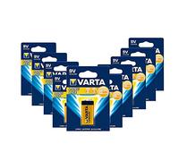Varta Longlife - Pila alcalina (6LR61, 9V) Color Amarillo