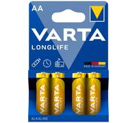 VARTA - LONGLIFE PILA ALCALINA AA LR6 BLISTER*4