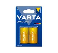Varta - longlife pila alcalina c lr14 blister*2