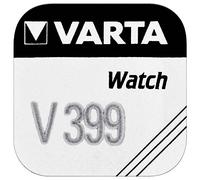Varta - Lote de 5 pilas óxido plata para relojes V399 (SR57), High Drain