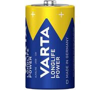 Varta LR20 Single - use battery Alcalino - Pilas (Single - use battery, Alcalino, 1.5 V, 2 pieza(s), 16500 mAh, Negro, Azul)