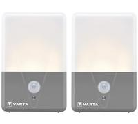Varta Luz nocturna LED con sensor de movimiento, 2x, IP44, 3 m alcance