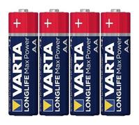 VARTA MAX Power - Pila alcalina AA LR6 Retractil * 4 Mínima Venta Caja 12 Unidades