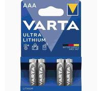 Varta Profesional Paquete de 4 pilas de litio AAA Micro