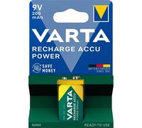 Varta NI-MH Batería 1X Bloque E 200mAh 8,4V Power (HR6F20) An Ampolla