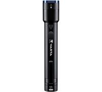 VARTA Night Cutter F30R Linterna prémium recargable y batería externa (2600 mAh), 0.1 W, Incluye Cable de Carga Micro-USB, 4 Modos de luz, Alcance de 700 lúmenes, 22,5 x 3,4 x 3,4 cm