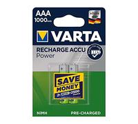 Varta NiMH Micro AAA Batería (1,2 V, 1000 mAh) 2 Unidades