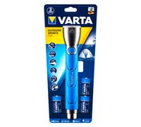 Varta 3X C (Verde) Linterna LED 5 W, IPX4, 3 Pilas C Incluidas, Azul
