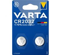 Varta Pack 2 Pilas Botón de Litio CR2032 3V