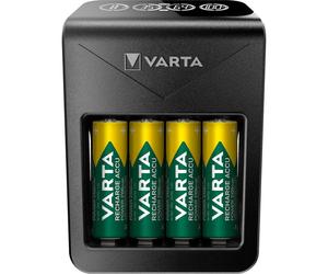 Varta Pack Cargador de Pilas AA/AAA 9V + 4 Pilas Recargables AA 2100 mAh