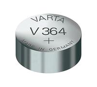 Varta Pack de 10 Pilas para Reloj de óxido de Plata V364 (SR60) SR621SW 1,55 V