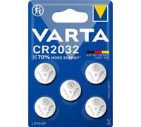 VARTA Pack de 5 pilas electrónicas de Litio CR2032