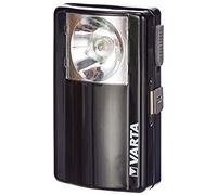 VAR PALM 4,5 - Lámpara de mano halógena Palm Light, 15 lm, negra,