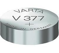 Varta Paquete de 10 Pilas de Reloj (SR66 V377 Silver Oxide), 1,55 voltios