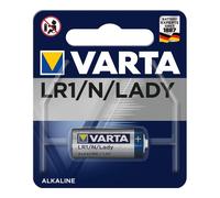 Varta Pila de alcalina Electronics LR1/N/Lady, paquete de 1 unidad, azul/plateado